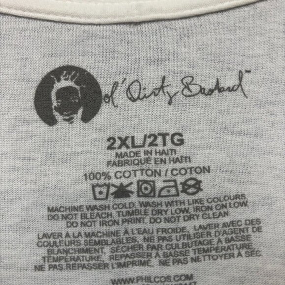 Ol Dirty Bastard Graphic T-Shirt Size 2XL - Picture 4 of 4